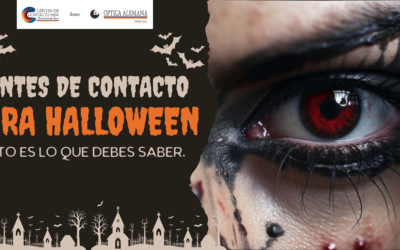 Lentes de contacto para Halloween: Esto es lo que debes saber.