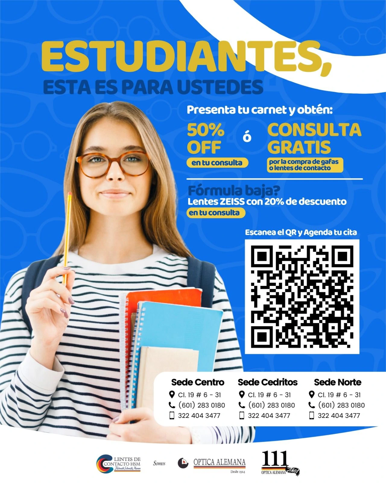 Promocion para estudiantes